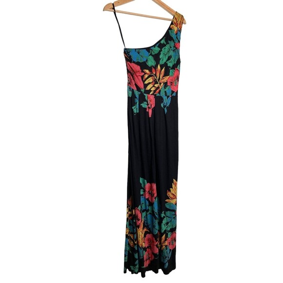 Marc Jacobs Womens Multicolor Floral One Shoulder A Line Maxi Dress S - Picture 3 of 11